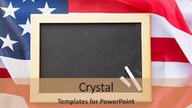  Presentation with nationalism - PPT layouts consisting of close up of blank school background and a coral colored foreground