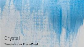  Presentation with abstract blue white - 