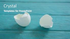  Presentation with broken egg - 