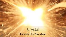  Presentation with new years - Slide set enhanced with close-up-of-burning-sparkler background and a yellow colored foreground