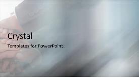  Presentation with team hands - Slide set having close up of business team background and a light gray colored foreground