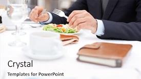  Presentation with holding hands - Presentation design enhanced with emergency volunteer operators called background and a gray colored foreground.