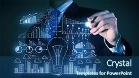  Presentation with sketching - Slide set consisting of watching cooking show on television background and a light gray colored foreground