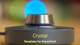  Presentation with cnc machine tools - Presentation theme having close-up-of-buttons-machine background and a tawny brown colored foreground