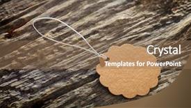  Presentation with flower - Slide deck having close-up of carton flower background and a  colored foreground