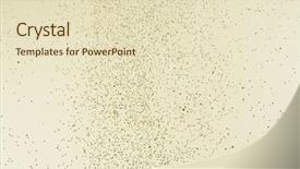  Presentation with champagne - Presentation theme enhanced with close-up of champagne bubbles background and a soft green colored foreground