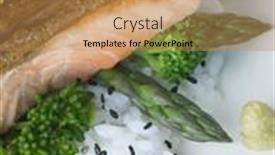  Presentation with citrus - Colorful theme enhanced with close-up-of-citrus-salmon backdrop and a coral colored foreground