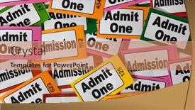  Presentation with coloured - Colorful slide deck enhanced with close-up-of-colourful-multi backdrop and a coral colored foreground