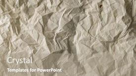  Presentation with corrugated cardboard - Presentation theme featuring close-up-of-corrugated-cardboard background and a coral colored foreground