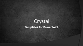  Presentation with dark - Slide set consisting of dark grunge textured background background and a dark gray colored foreground