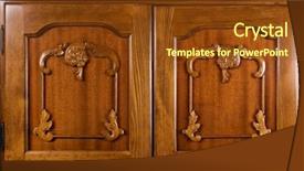  Presentation with close up wooden decking - Beautiful presentation featuring close-up of decorative wooden backdrop and a  colored foreground