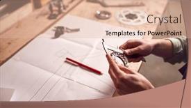  Presentation with components - Amazing slide set having close-up-of-designer backdrop and a lemonade colored foreground