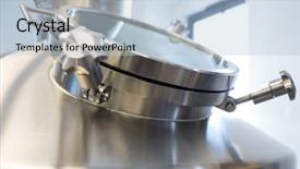  Presentation with distillery - Slides consisting of close-up of distillery background and a light blue colored foreground