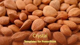  Presentation with apricot - Beautiful PPT layouts featuring close-up-of-dried-apricot backdrop and a tawny brown colored foreground