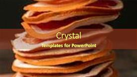  Presentation with healthy snack - Beautiful presentation theme featuring close-up-of-dried-grapefruit backdrop and a tawny brown colored foreground