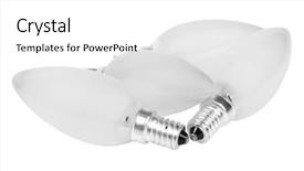  Presentation with energy - Colorful presentation theme enhanced with close-up-of-energy-efficient backdrop and a white colored foreground