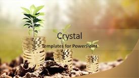  Presentation with garbage - Presentation theme consisting of close-up of garbage background and a yellow colored foreground