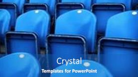  Presentation with empty - Presentation featuring close-up-of-generic-empty background and a teal colored foreground