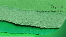  Presentation with green paper texture - 
