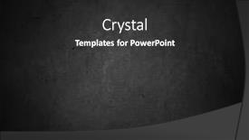  Presentation with dark grey - Slide deck featuring close-up-of-grey-textured background and a dark gray colored foreground