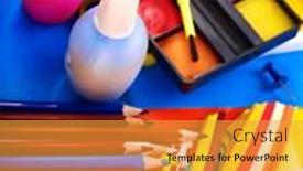  Presentation with art supplies - 