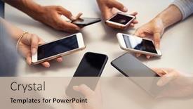  Presentation with multi cultural - Slide set with close-up-of-guys background and a soft green colored foreground