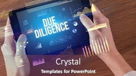  Presentation with holding hands - Audience pleasing PPT theme consisting of close-up-of-hands-holding backdrop and a tawny brown colored foreground