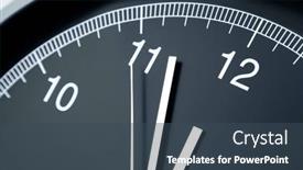  Presentation with clock face - PPT theme having close-up-of-hands background and a  colored foreground