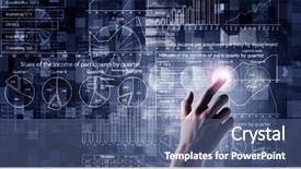  Presentation with human - PPT layouts featuring close up of human hands background and a ocean colored foreground