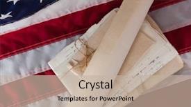  Presentation with legal - Audience pleasing PPT theme consisting of close-up of legal documents backdrop and a  colored foreground