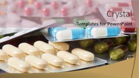  Presentation with packs - Amazing slides having close-up-of-many-colorful backdrop and a coral colored foreground