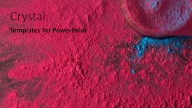  Presentation with hindu festival - Slides with close-up-of-multi-coloured background and a red colored foreground