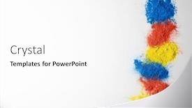  Presentation with hindu festival - Presentation featuring close-up-of-multi-coloured background and a white colored foreground