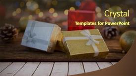  Presentation with christmas presents - 