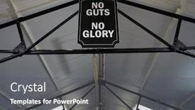  Presentation with guts - PPT layouts having close-up-of-no-guts background and a gray colored foreground