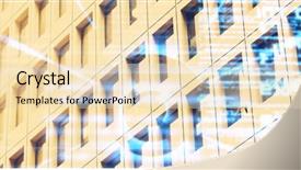  Presentation with code - Presentation having close-up of office building background and a lemonade colored foreground