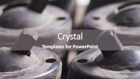  Presentation with old - Theme with close-up-of-old-lightswitches background and a gray colored foreground