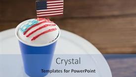  Presentation with patriotic - 
