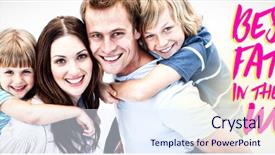  Presentation with childs - PPT layouts consisting of close up of pink best background and a sky blue colored foreground