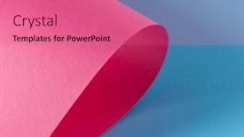  Presentation with pink colour - PPT layouts enhanced with close-up-of-pink-paper background and a coral colored foreground