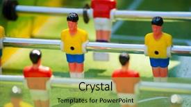  Presentation with plastic - Beautiful presentation featuring amusing happy smiling old couple on yellow autumn park background backdrop and a tawny brown colored foreground