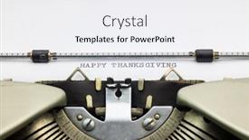  Presentation with printing press - Amazing PPT layouts having close-up-of-printed-text backdrop and a white colored foreground