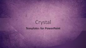  Presentation with concrete - PPT theme consisting of close-up-of-purple-textured background and a coral colored foreground