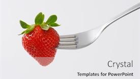  Presentation with strawberry - 