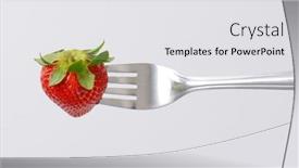  Presentation with strawberry - 