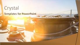  Presentation with boat - Amazing presentation having close-up-of-rope-fastened backdrop and a cream colored foreground