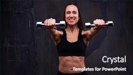  Presentation with restraint - Audience pleasing PPT theme consisting of close-up of self-restraint backdrop and a dark gray colored foreground