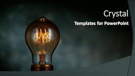  Presentation with shining light - PPT layouts having close-up-of-shining-light background and a black colored foreground