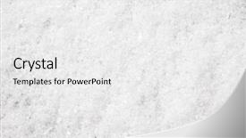  Presentation with snow flakes - Slide set with close-up of snow flakes background and a white colored foreground