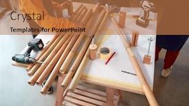  Presentation with workshop - Slide deck consisting of close-up-of-team background and a coral colored foreground